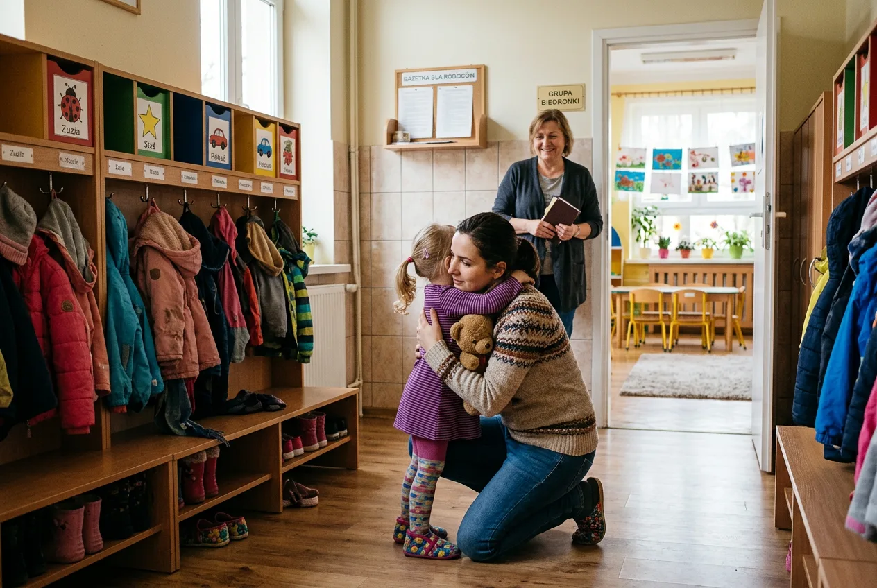 Adaptacja w przedszkolu bez dramatów. Co naprawdę działa w pierwszych tygodniach — i czego nie robić w trzecim